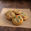 BIG OL' M&M COOKIES - 1/2 DOZEN