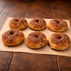 THE ULTIMATE CINNAMON CRUNCH BAGEL - 1/2 DOZEN