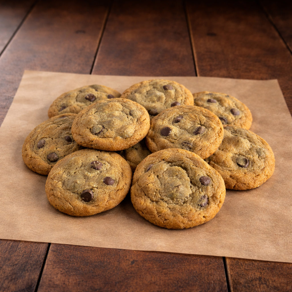 CLASSIC CHOCOLATE CHIP COOKIES - DOZEN