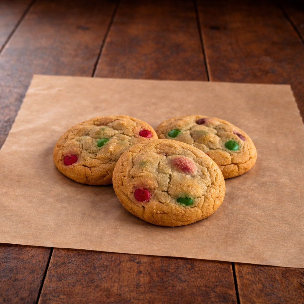 CLASSIC M&M COOKIES - 1/4 DOZEN